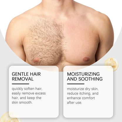 Hair2026 Edition Removal Cream 100g Intimate Areas Painless Non Irritating Beard Removal Grooming Trend