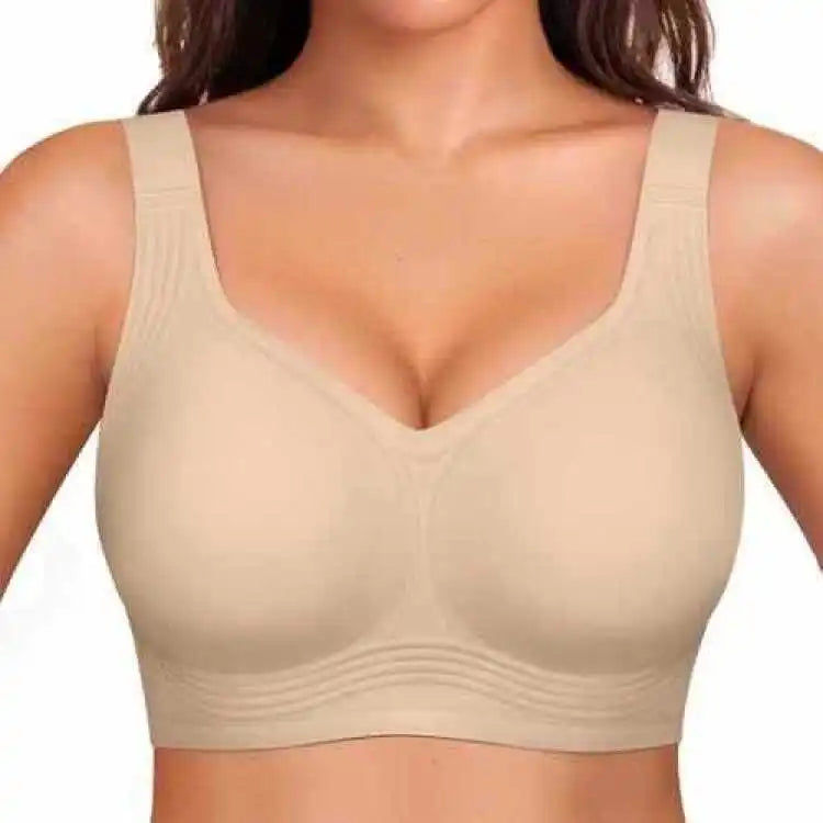 wire-free, full coverage, padded, everyday comfort – Supportive seamless women's bra