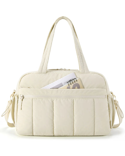 Duffel Travel Bag with Shoulder Strap, Large Capacity Gym & Diaper Bag