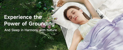 Grounding Earthing Bed Sheet 95 Cotton 5 Silver Fiber