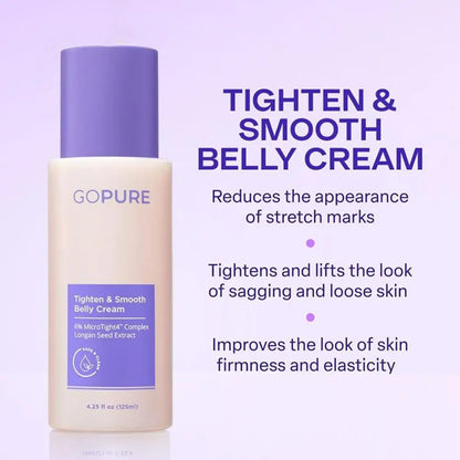 Cream Belly 125ml Tighten And Smooth MicroTight4 Longan Seed Extract Skincare Fall 2026 Moisturizing Skin Repair