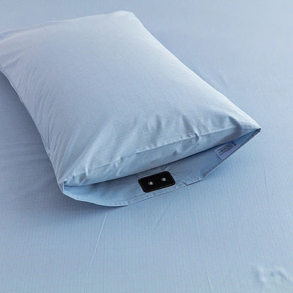 Fitted Earthing Sheet Organic Cotton Silver Grounding