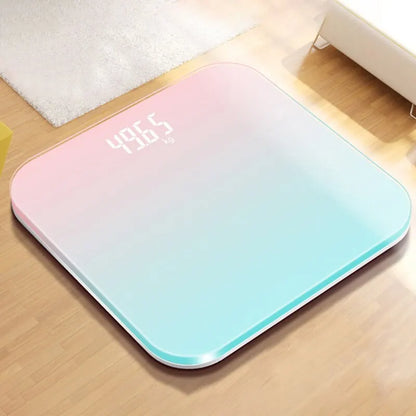 Gradient Smart Glass Body Scale With LCD Digital Display