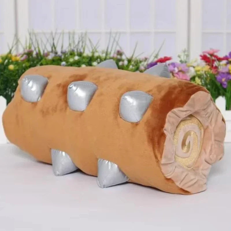 Plush Dragon Trio Stuffed Animals Kit Rolling Log Toy