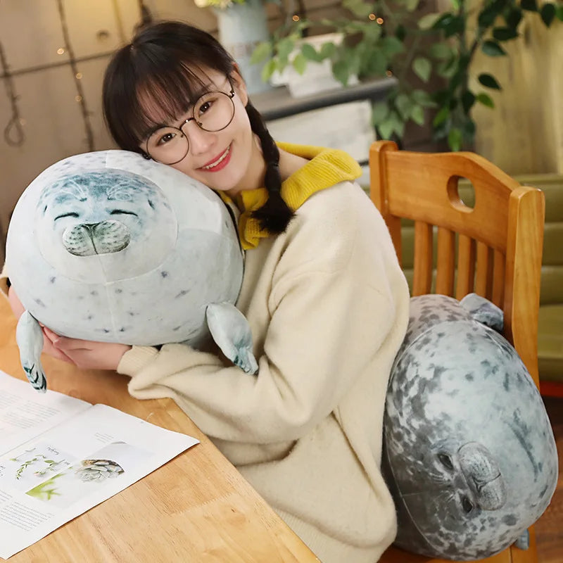 Seal2026 Edition Plush Pillow 30cm Plush Sea Animal Huggable Plush Toy Gift For Kids Spring