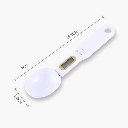 Electronic Kitchen Scale 500g 0.1g LCD Digital Spoon Scale for Food and Baking Measurement Device