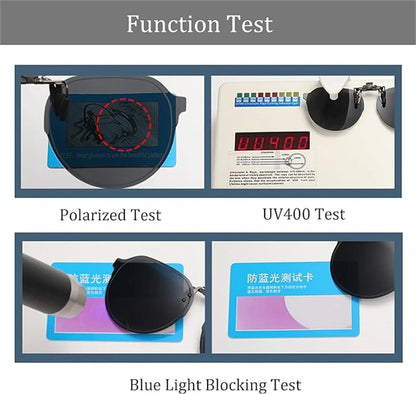 Clip-On2026 Edition Sunglasses Polarized UV400 Flip Up Clip Night Vision Clip Universal Goggles For Driving And Fishing Summer