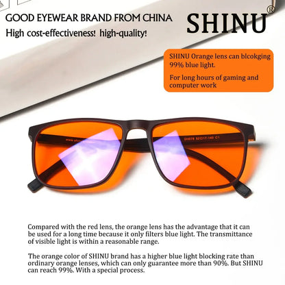 Light Blue Blocking Glasses Anti Eye Strain Eyewear For Screens TikTok Viral Fall 2026 Gift Idea