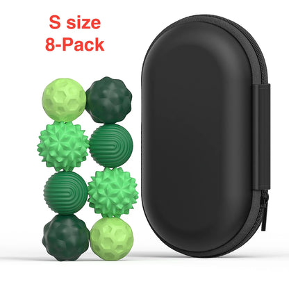 Ball Magnetic Fidget Toy Silicone Sensory Stress Relief