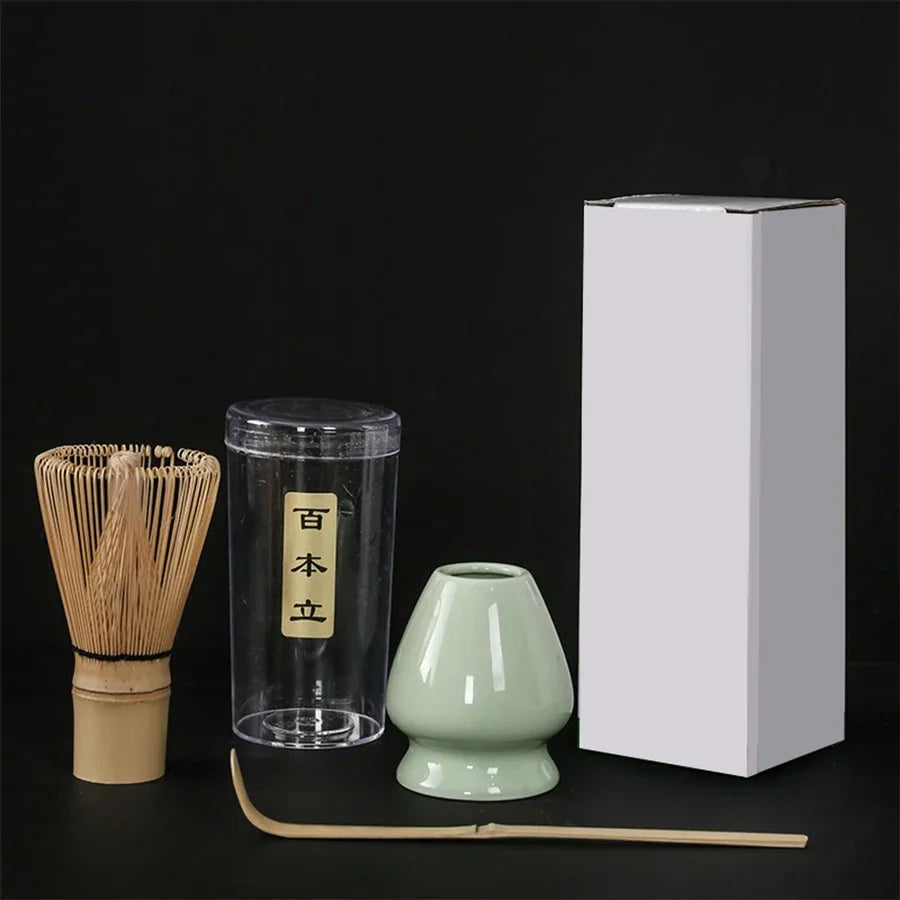 Matcha Bamboo Tea Kit 3Pc Japanese Tea Tools Eco Friendly
