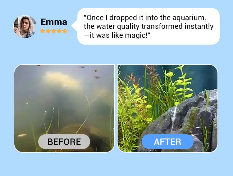 Fast-Acting Fish Tank Clarifier Eco-Friendly 2026 – Aquarium Water Purification Tablets