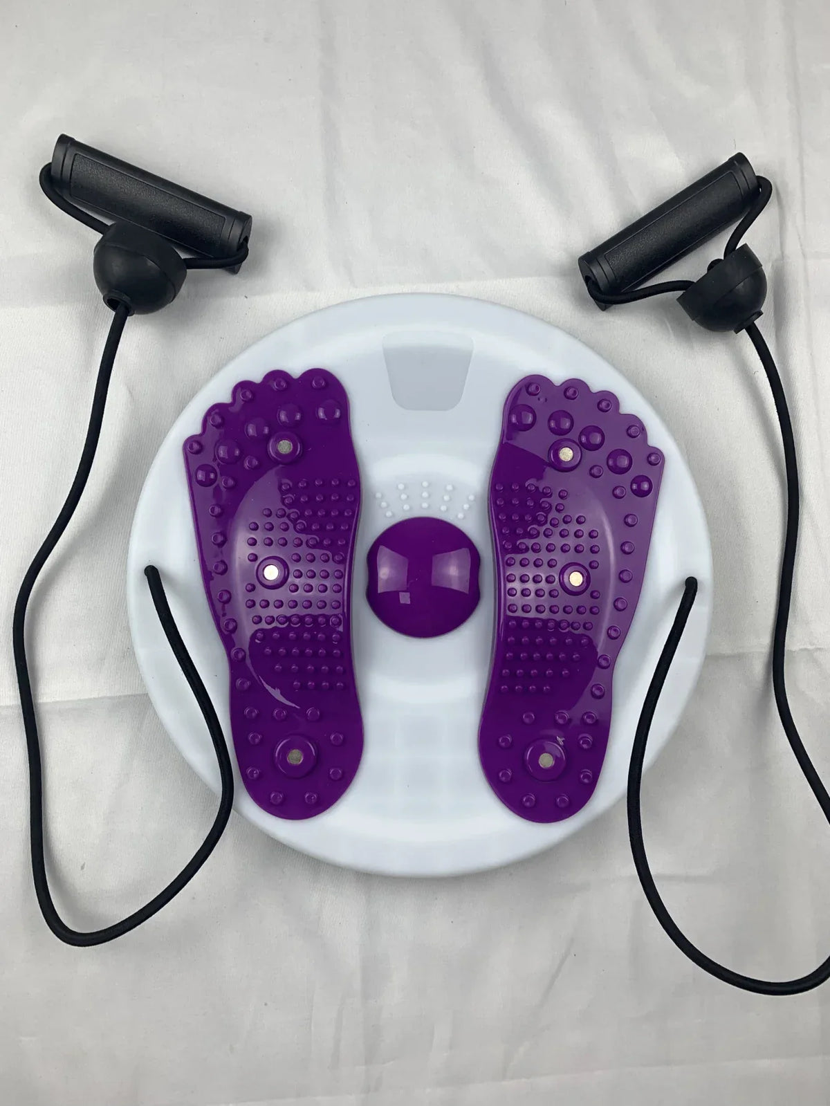 Waist Twisting Disc With Foot Massage Pads Travel-Friendly Trainer