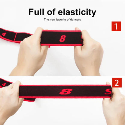 Resistance Elastic Band - Dance Yoga Stretching Belt for Pilates Fitness Equipment