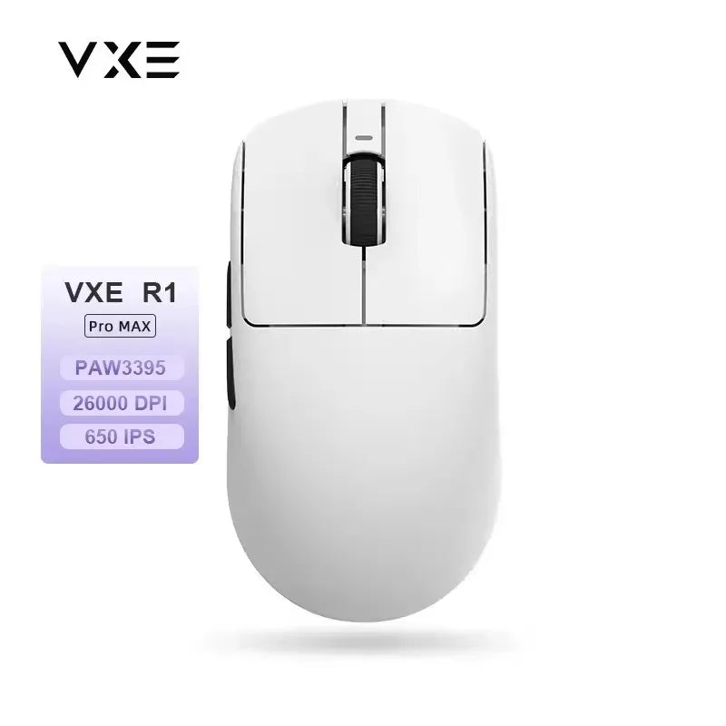 Gaming Mouse Cordless Light Ambidextrous 26000 DPI
