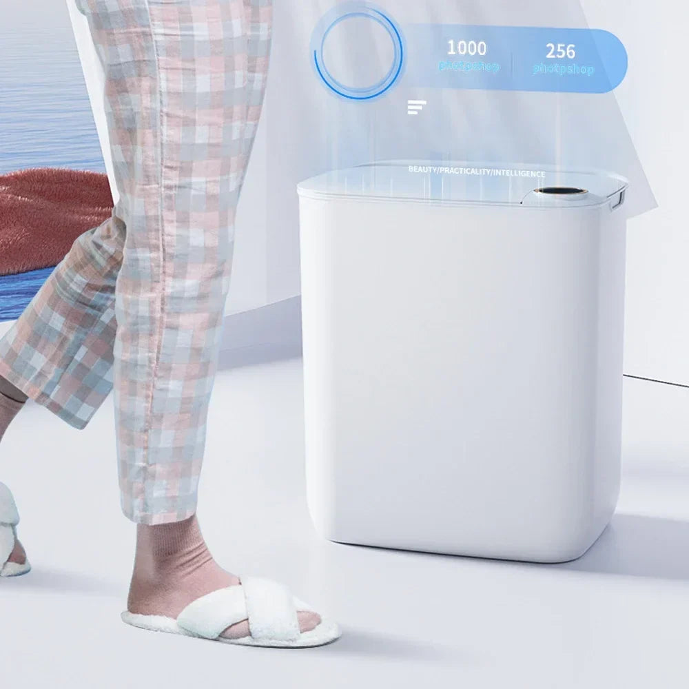 Sensor Smart Trash Can 18L With Display Type C Recharge