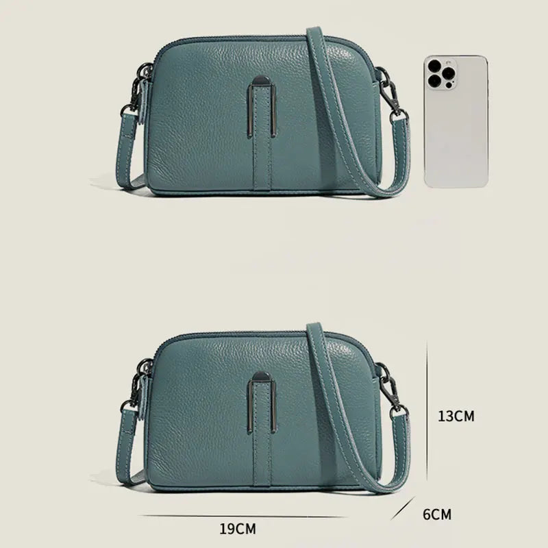 Genuine Leather Bag Crossbody Handbag For Women Fall 2026 Deluxe Clutch Phone Bag Gift Idea