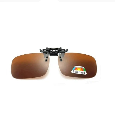 Clip Polarized On Sunglasses - UV 380 Driving Fishing Glasses Color Lenses