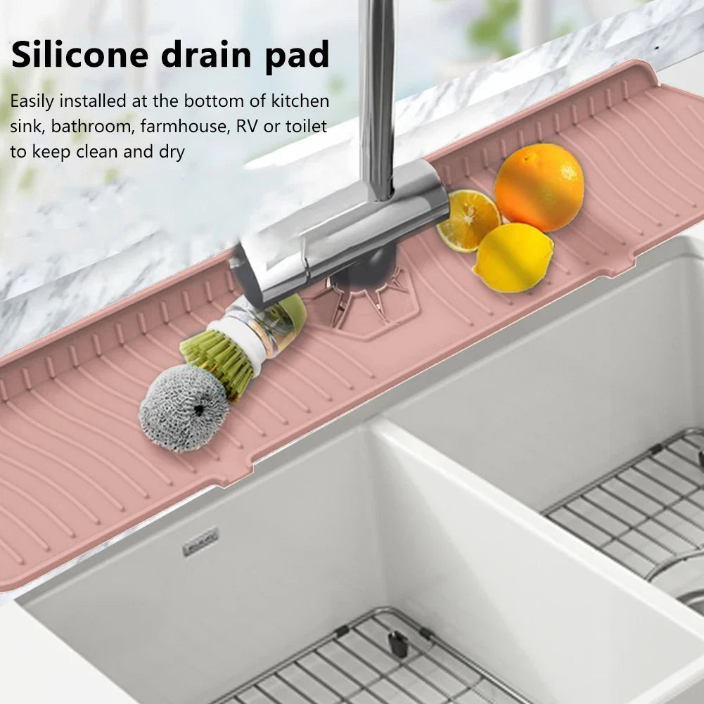 Splash Sink Guard Silicone Mat Countertop Protector
