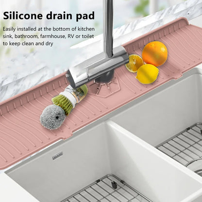 Splash Sink Guard Silicone Mat Countertop Protector