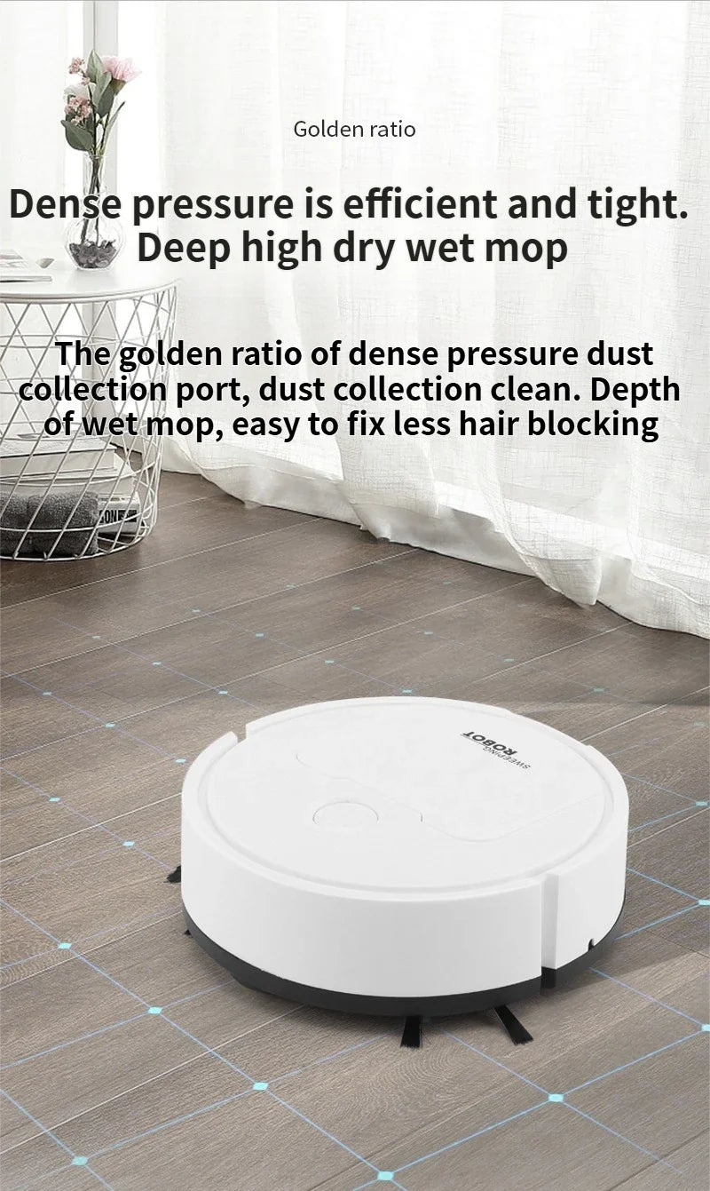 Sweeping Suction Robot 3 In 1 Mini Automatic Sweeper