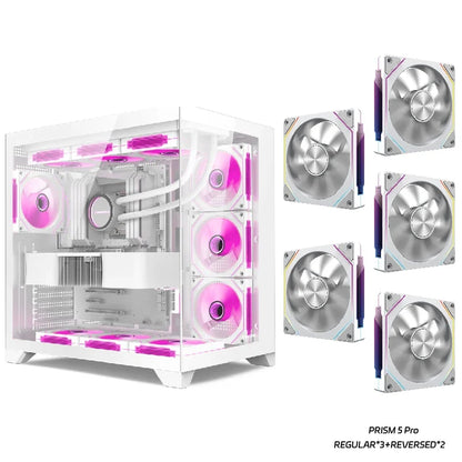 PC Gaming Case Dreamland Pro ATX Dual Glass 360mm Chassis