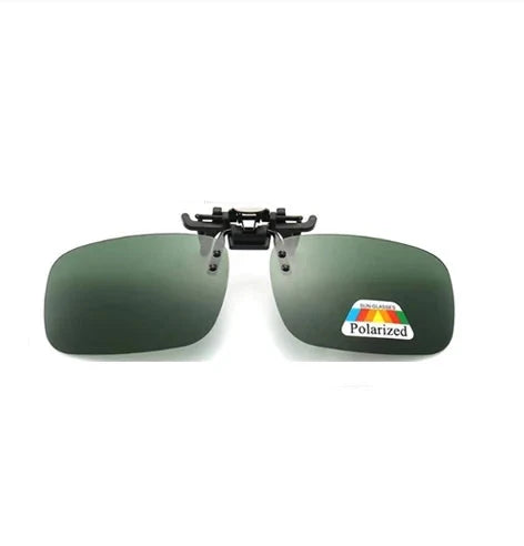 Clip Polarized On Sunglasses - UV 380 Driving Fishing Glasses Color Lenses