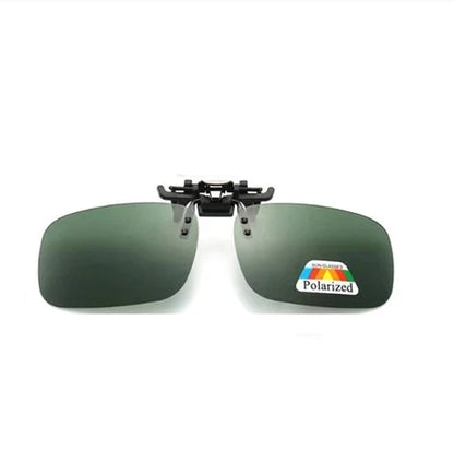 Clip Polarized On Sunglasses - UV 380 Driving Fishing Glasses Color Lenses