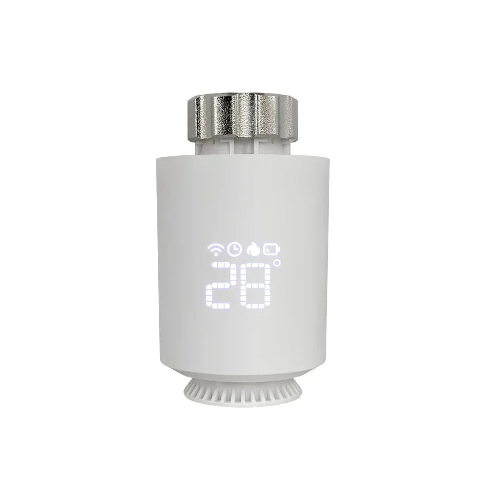 Thermostat Smart TRV Actuator ZigBee3.0 Radiator Valve Controller Voice Assistant Compatible Fall 2025 Gift