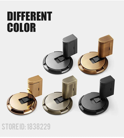 Magnetic Door Stopper Flexible Heavy Duty No Drill