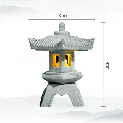 Lantern Pagoda Garden Statue Zen Yard Light Miniature Lamp for Micro Landscape Decor Fall 2026 Trend