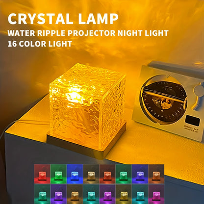 Light Projection Ocean Wave Aurora LED Night Light With Remote USB Powered Dimmable Rotating Fall 2026 Gift Idea