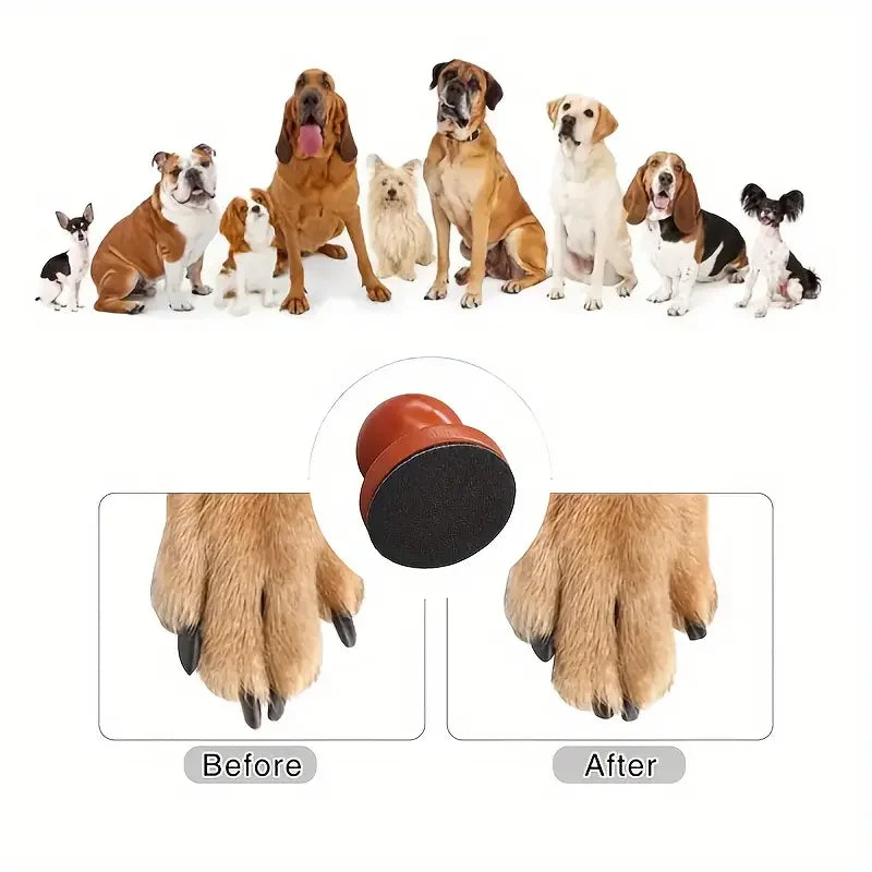Hand-Operated Pet Claw File Grinding Maintenance Device for Puppy Outdoor Indoor 2026 – Wooden Dog Nail Scratching Board