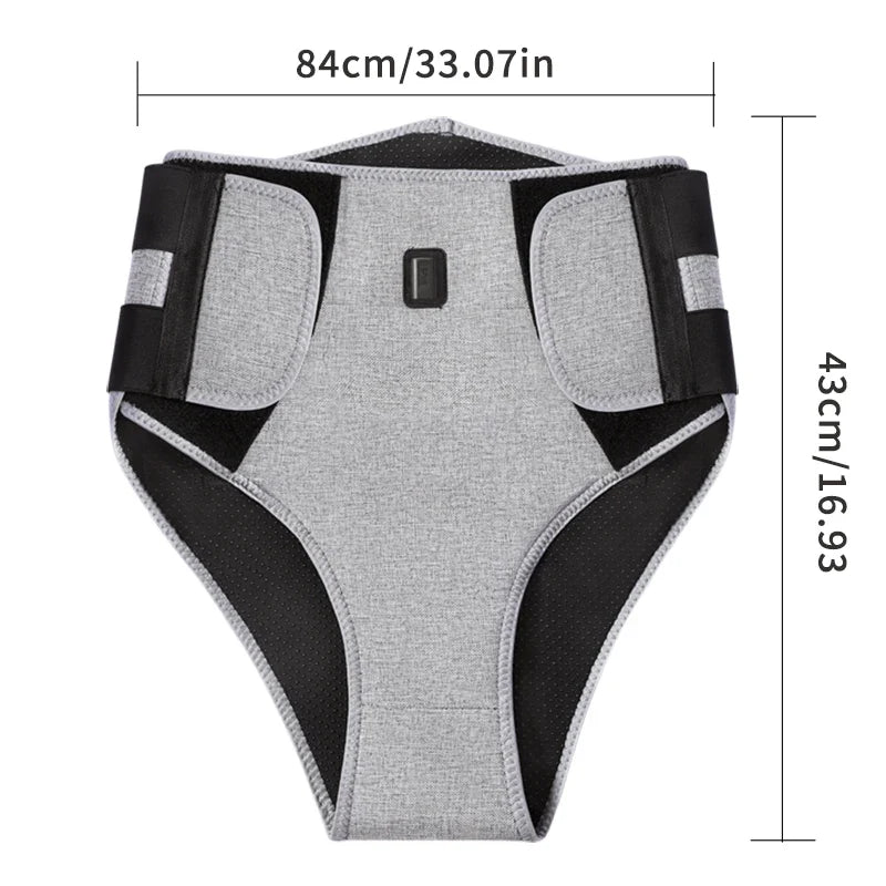 Uterus Warming Menstrual Cramp Relief Wearable 2026 – Red Light Heated Underwear with Abdominal Massager