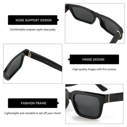Sunglasses Polarized Square Style UV400 Protection Casual Summer 2026 Trend Gift