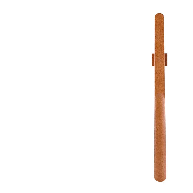 Shoehorn Wooden Magnetic 55cm Beech Long Handle Simple Wear