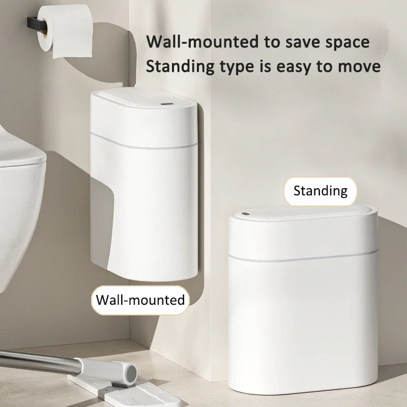 Smart2025 Edition Trash Can Wall Mount Automatic Narrow Bin