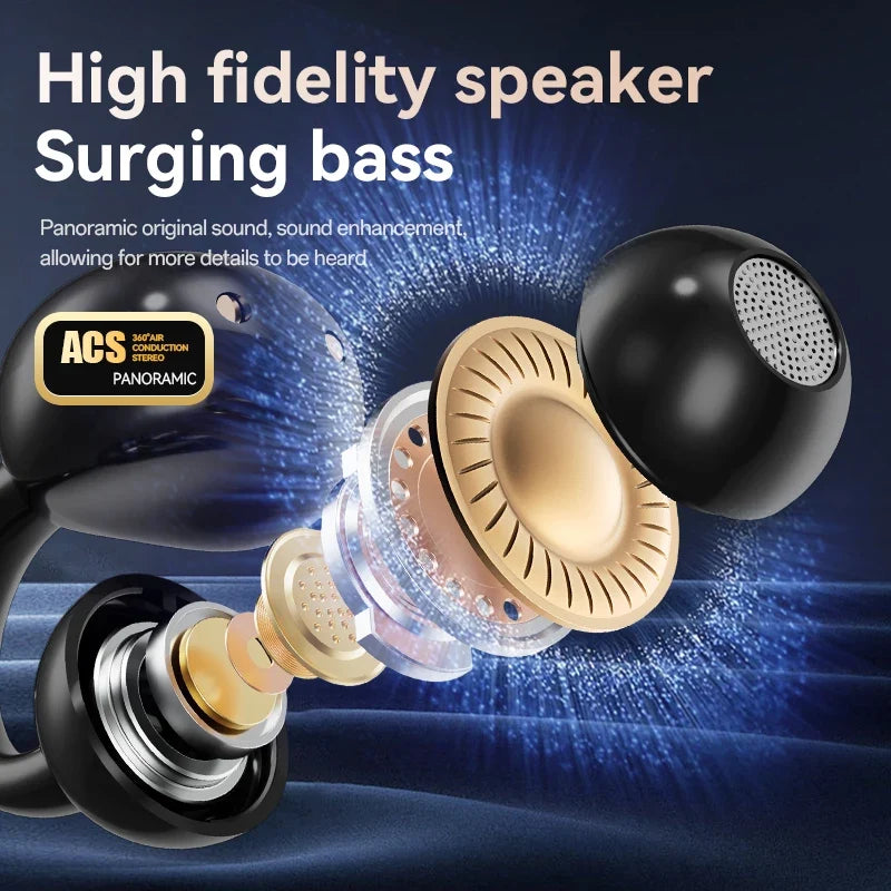 Cordless Translator Earbuds Touch Screen Case 144 Languages