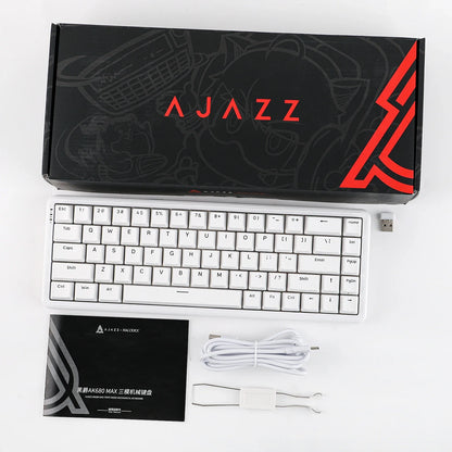 Mechanical Keyboard 68Key Cordless Bluetooth RGB Hall Effect
