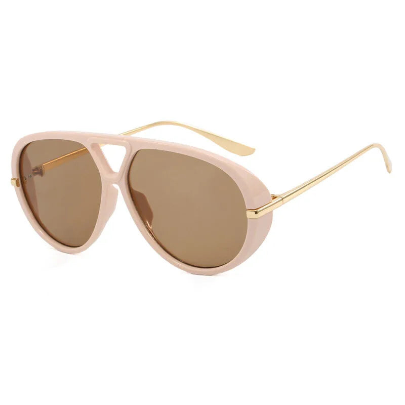Oversized Sunglasses Vintage Deluxe Frame Summer 2026 Trend CE Certified Gift Idea
