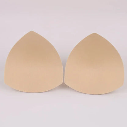 Breathable Women's Bra Pads - 3D Push-Up, Multi-Use Sponge Padding, For Swimsuits