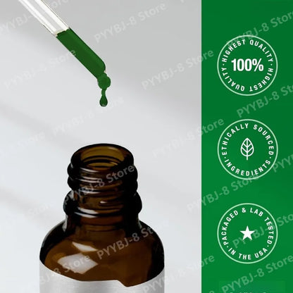 Chlorophyll Liquid Drops Mint Flavor 59 ml, Non-GMO Gluten-Free Herbal Dietary Supplement for Wellness Fall 2026 Trend