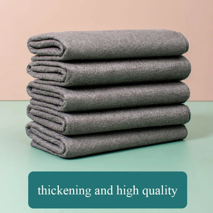 Thickened Microfiber Cleaning Cloths - Reusable No Trace Towels for Household & Car Maintenance