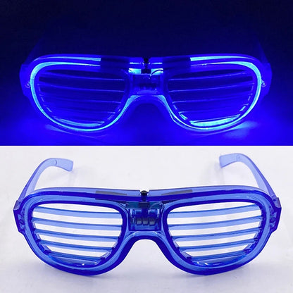 Shape Heart Glow LED Glasses -  Party Glasses for Kids and Adults, 5 Colors Neon Supplies