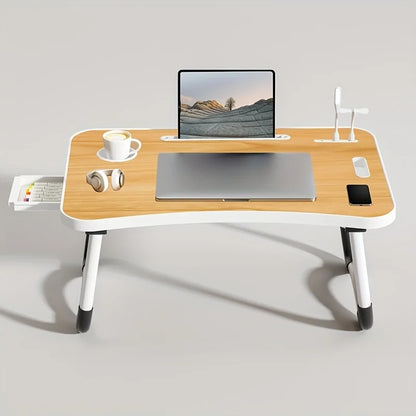Desk Bed Liftable Folding Laptop Table for College Students and Children Study