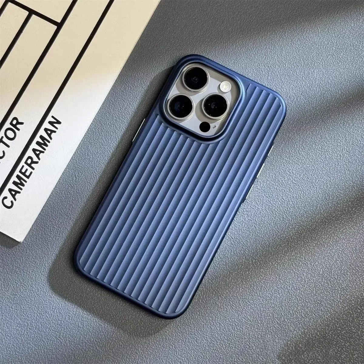Advanced Electroplated Grille Phone Case for iPhone 16 15 14 Pro Max Plus Deluxe Cover