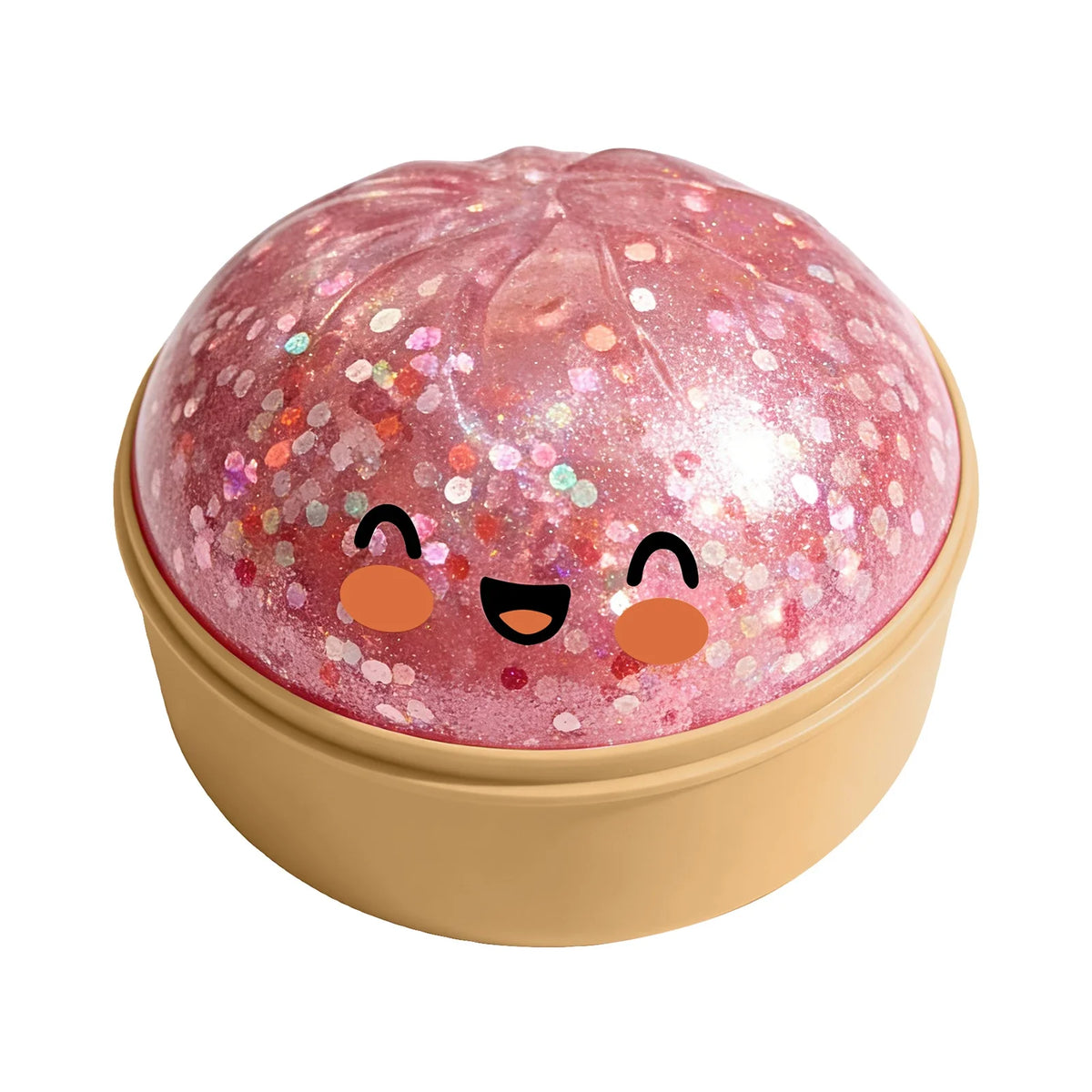 Bun Glitter Fidget Toy Kawaii Dumpling Squeeze Dough Ball Desk Toy Viral Fall 2026 Gift Stress Relief