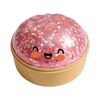Bun Glitter Fidget Toy Kawaii Dumpling Squeeze Dough Ball Desk Toy Viral Fall 2026 Gift Stress Relief