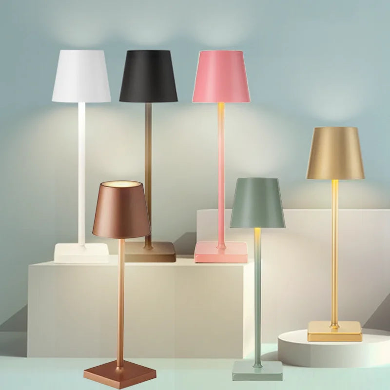 LED Table Lamp Touch Sensor Desk Night Light Ambient Bedside Light Fall 2026 Household Decor Trend