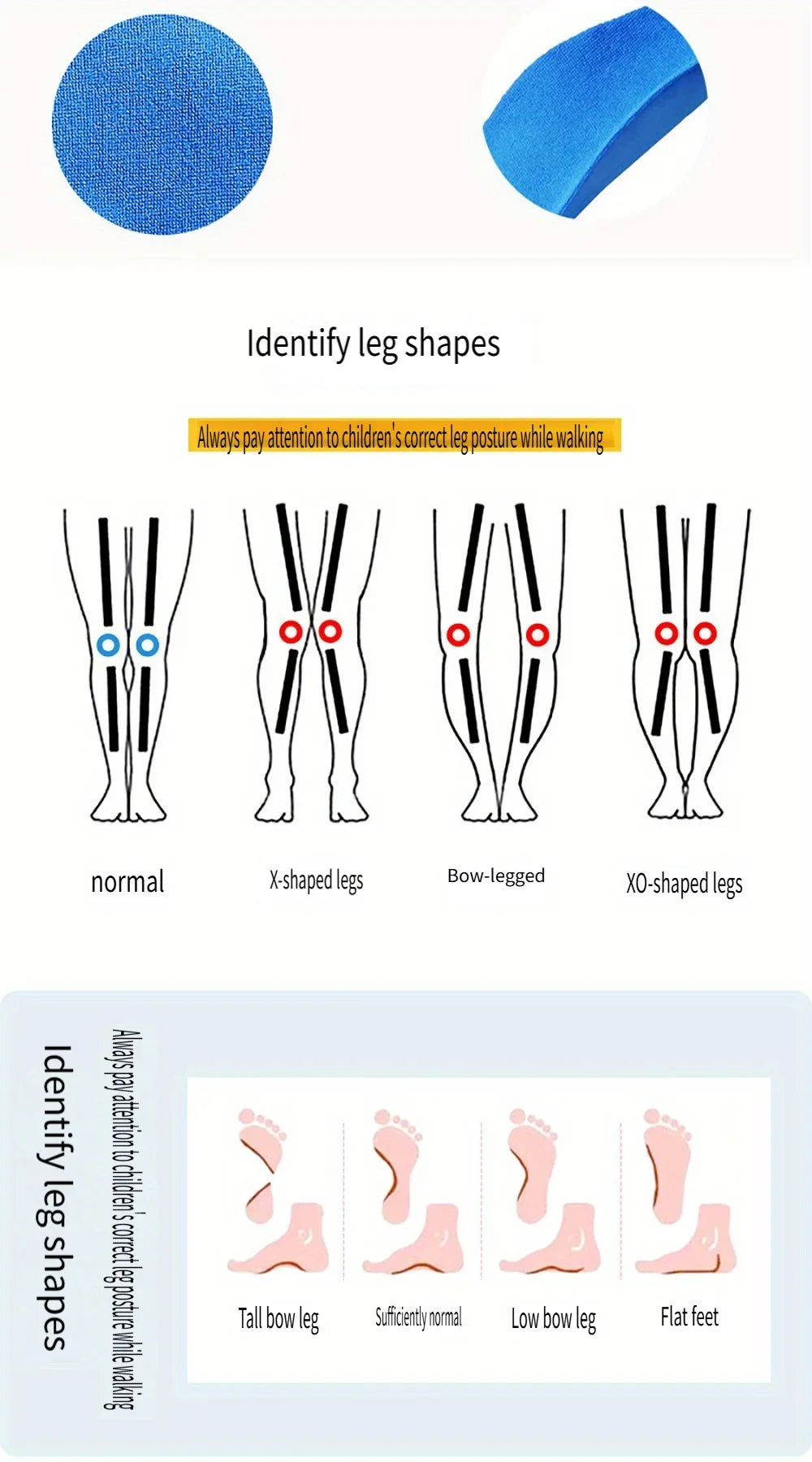 Orthotic Kids Insoles High Arch Support Sports Comfort Plantar Fascia Insole