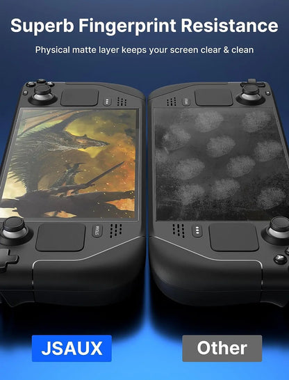 Deck Steam OLED Matte Screen Protector 2Pack Anti Glare Kit